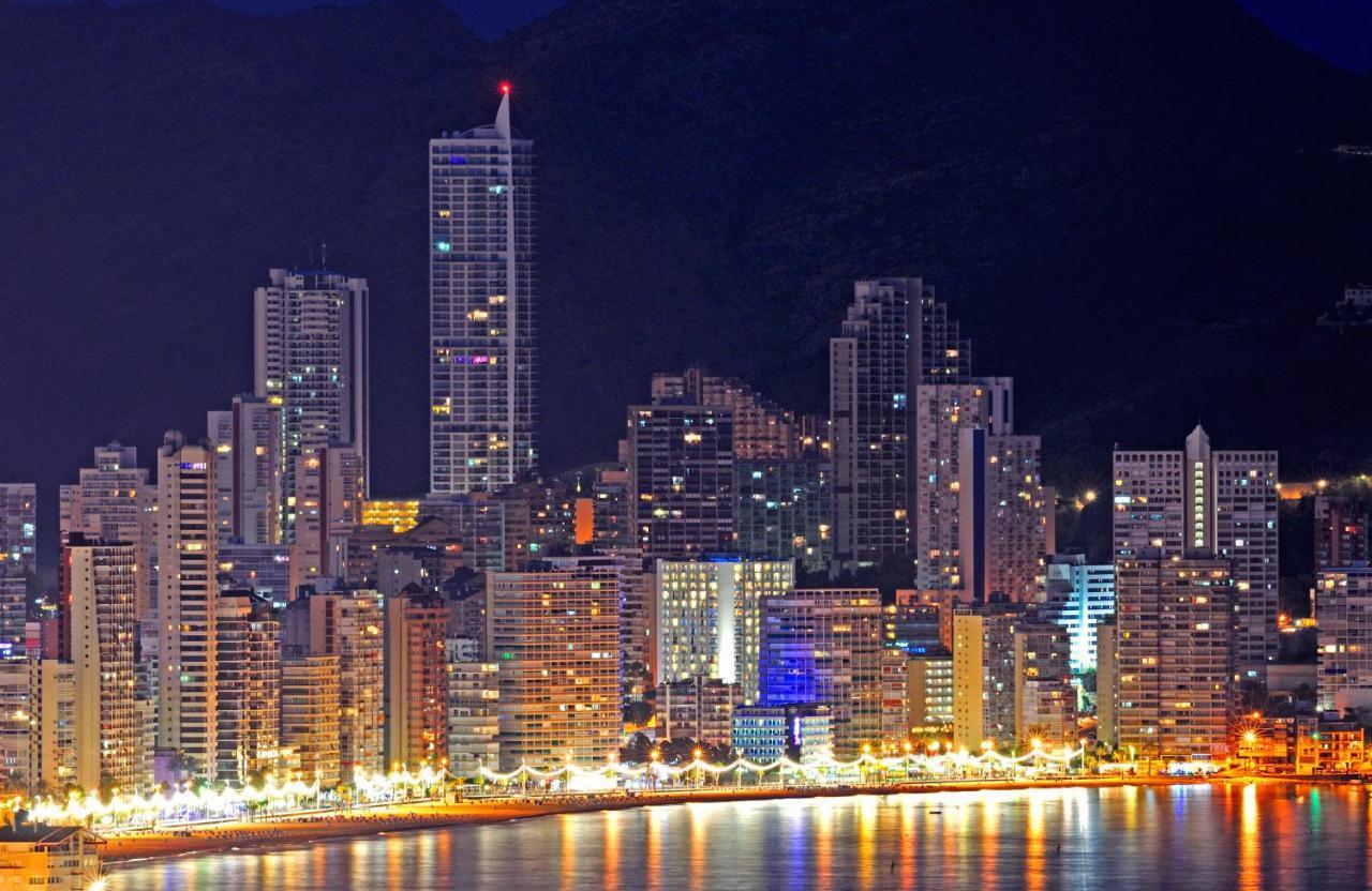 Skyline 5 Apartment With Private Balcony And Nice Views Benidorm Exteriér fotografie