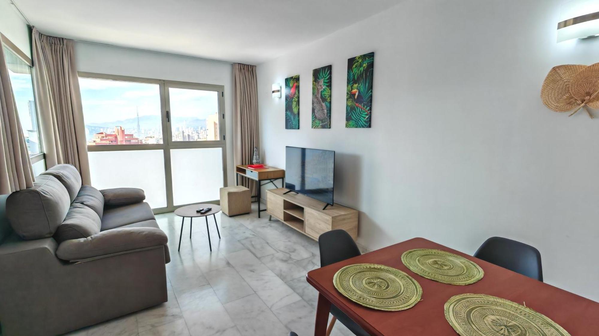 Skyline 5 Apartment With Private Balcony And Nice Views Benidorm Exteriér fotografie