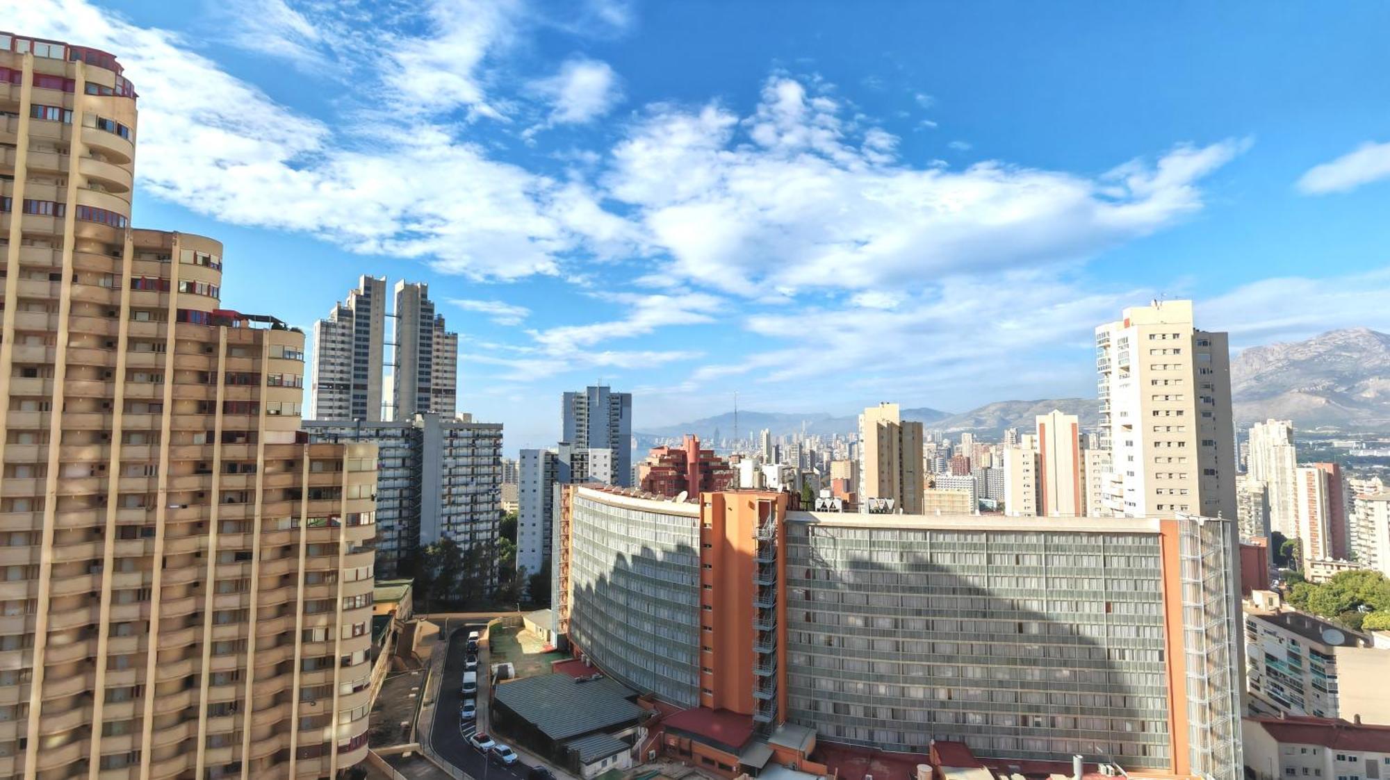 Skyline 5 Apartment With Private Balcony And Nice Views Benidorm Exteriér fotografie